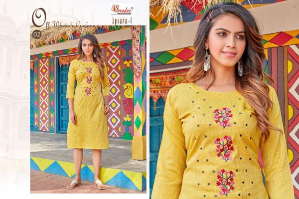 Smylee Apsara 4 Beautiful Rayon Embroidery Kurti